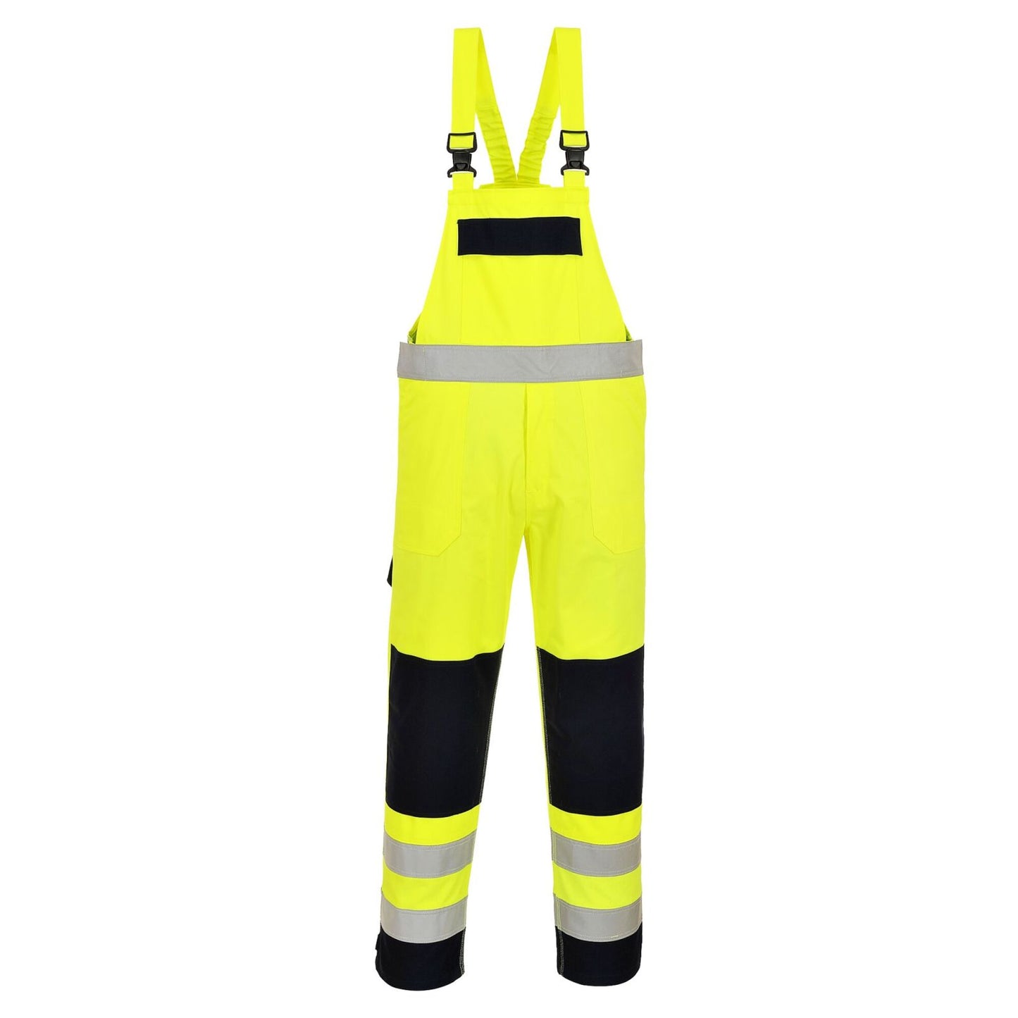 Portwest Bizflame Am. Overalls FR63 Multinorm HiVis geel-marineblauw(YN)