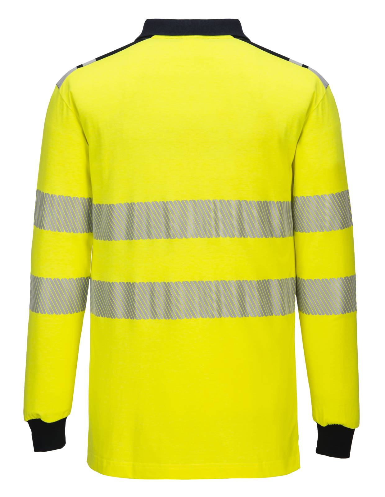 Portwest Polo's FR702 geel-marineblauw(YN)