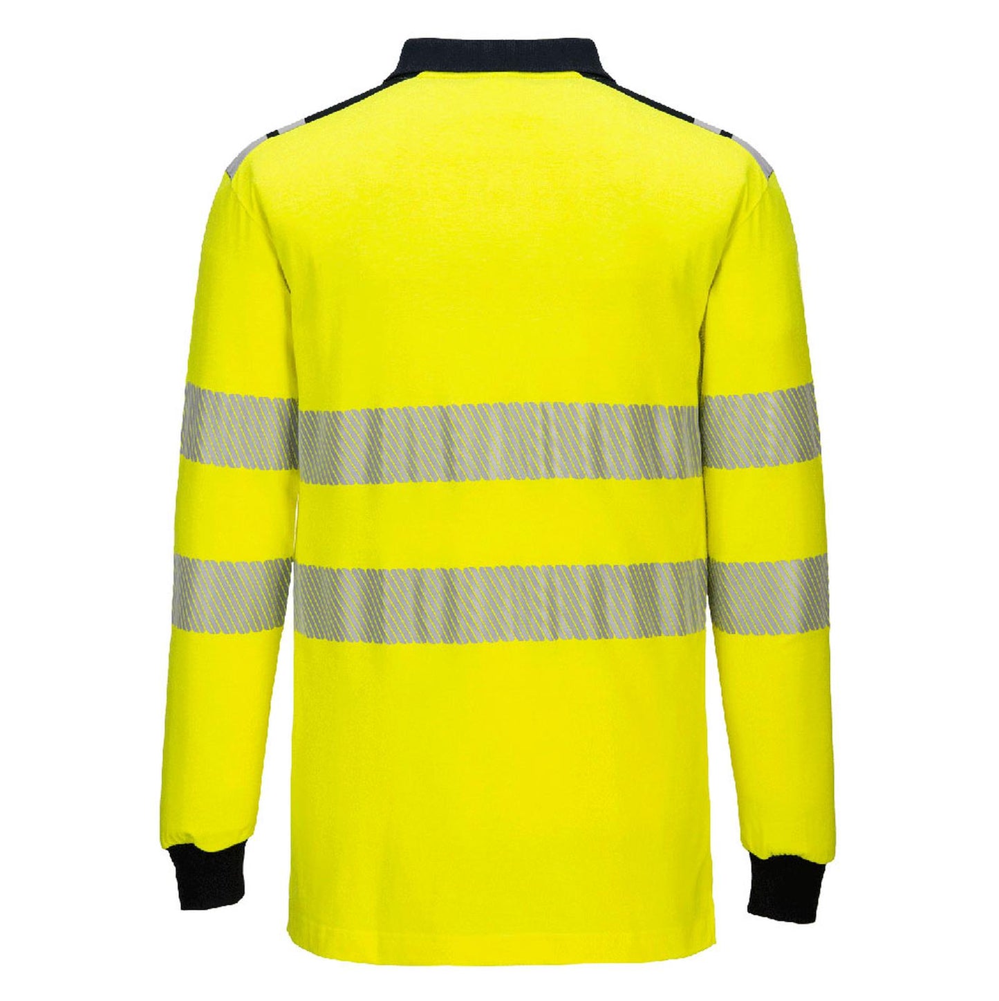 Portwest Polo's FR702 geel-marineblauw(YN)