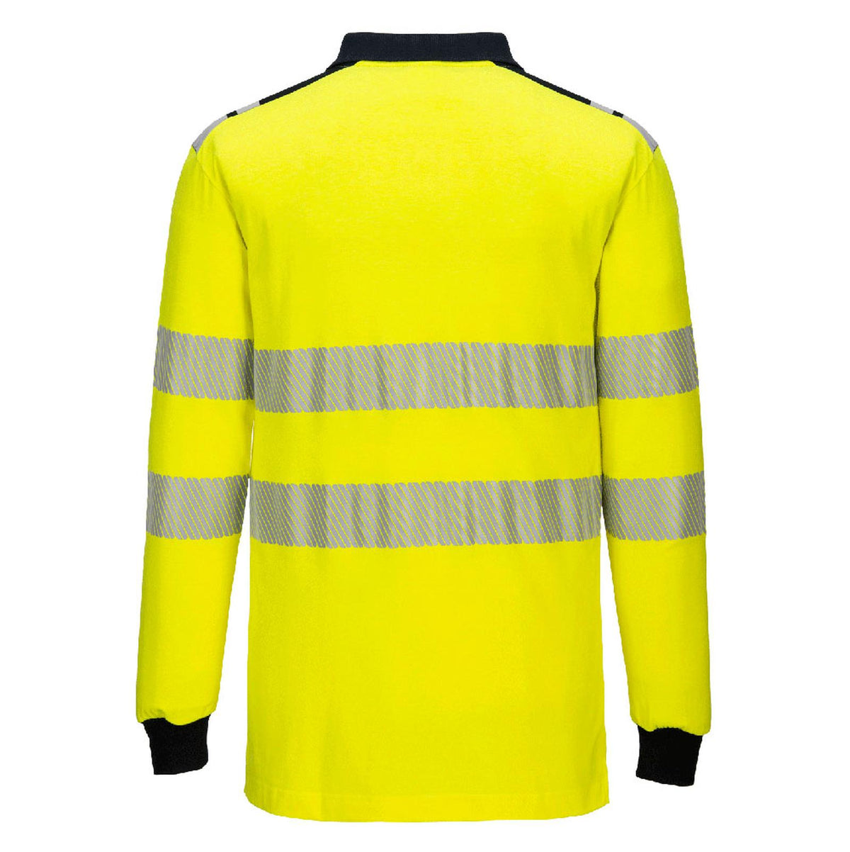 Portwest Polo's FR702 geel-marineblauw(YN)