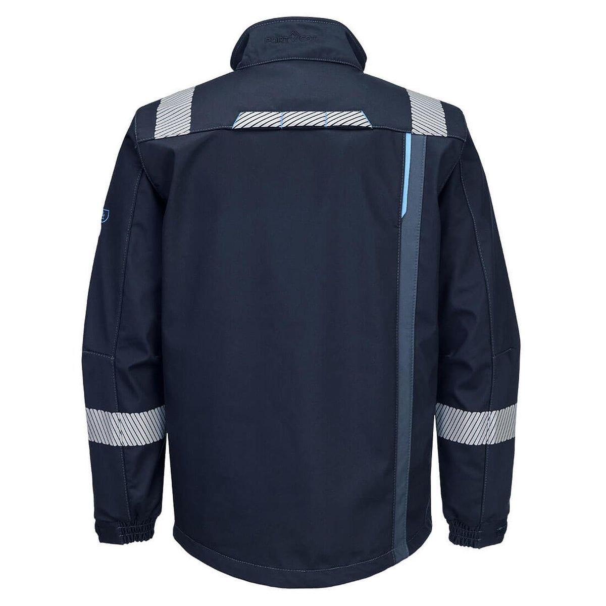 Portwest WX3 Vlamvertragend Multi-norm Jas FR704 FR Modaflame Softshell marineblauw(NV)