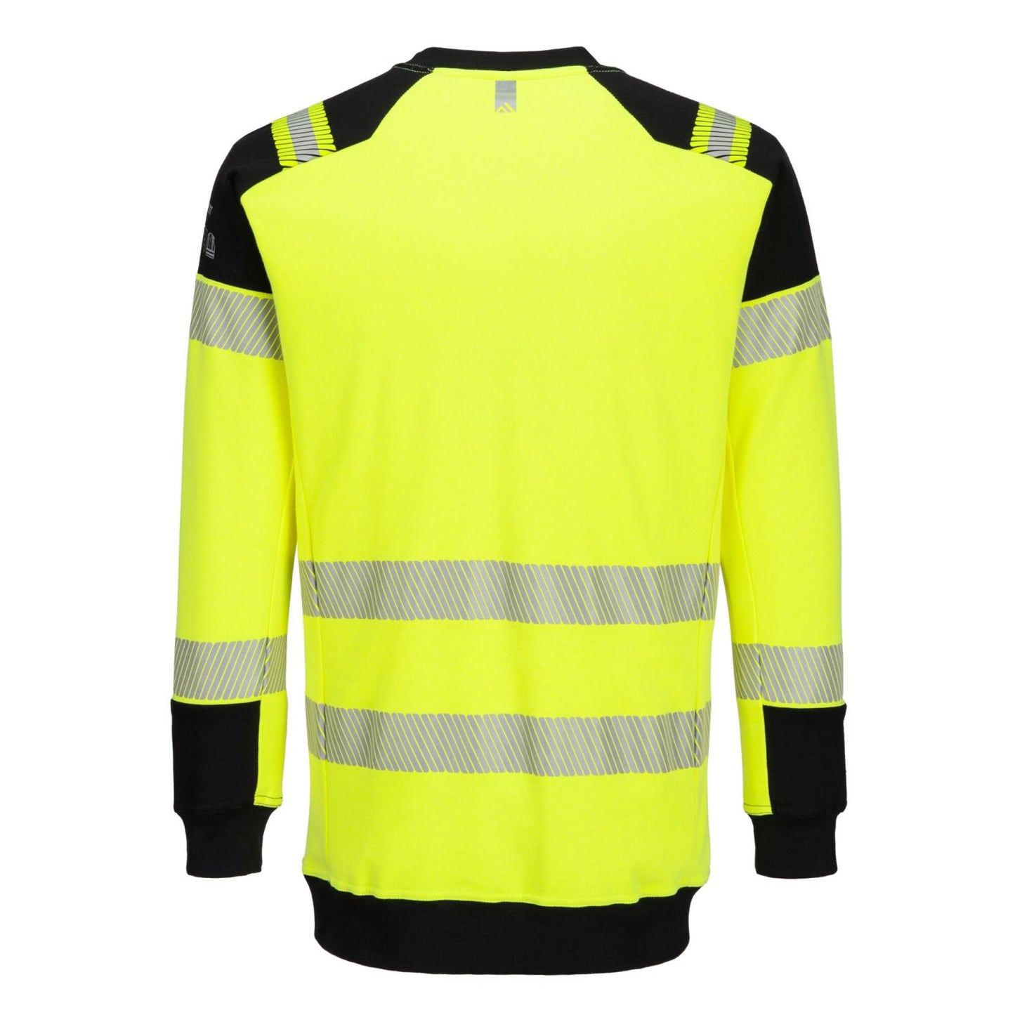 Portwest PW3 Vlamvertragend Multi-norm Sweatshirt FR707 Modaflame gebreid Hi-Vis FR geel-zwart(YB)
