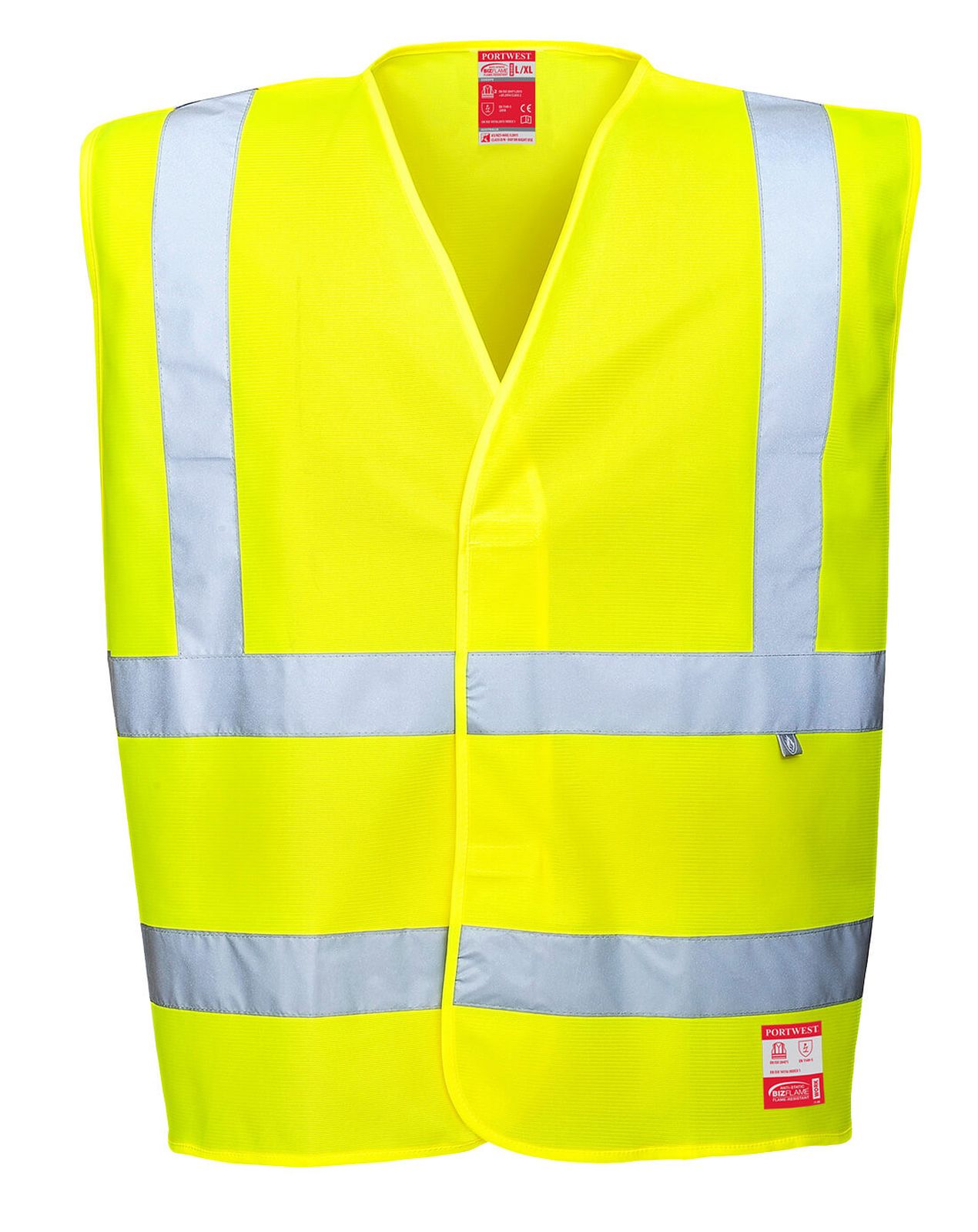 Portwest Bizflame Vesten FR71 Vlamvertragend HiVis geel(YE)
