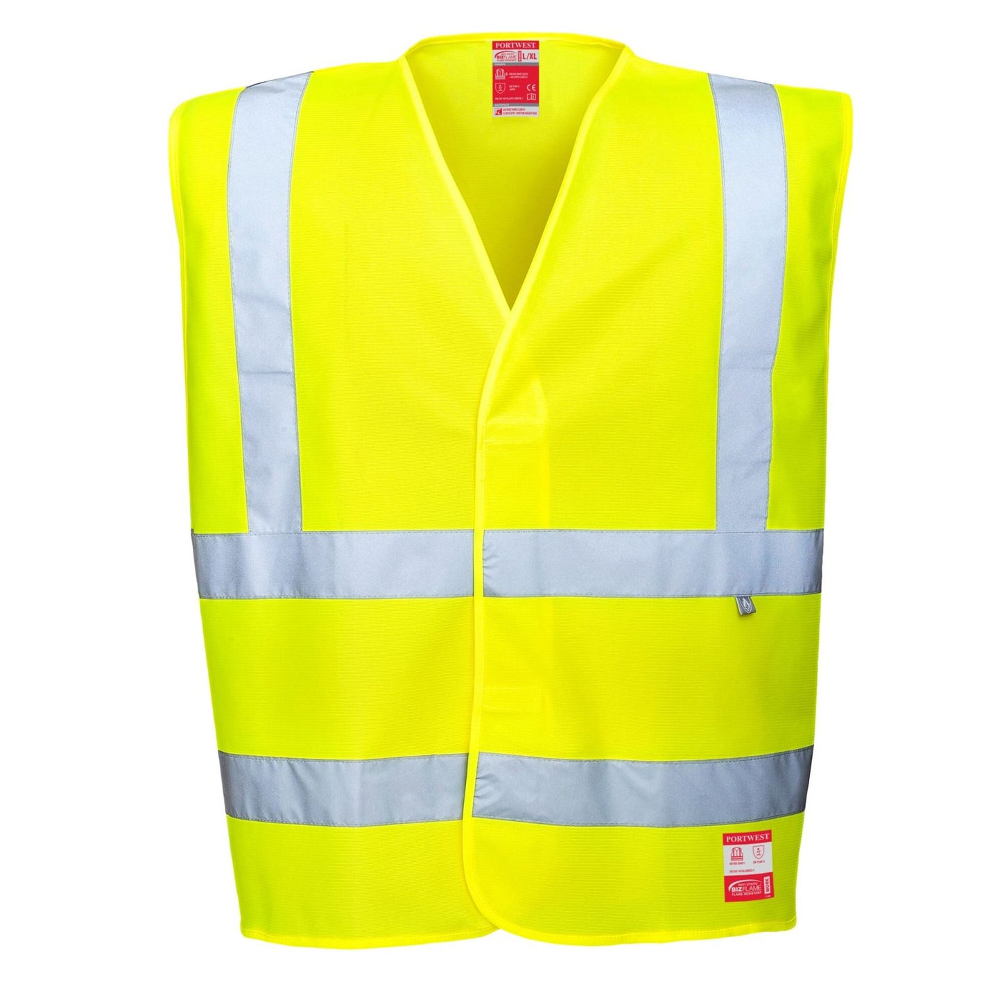 Portwest Bizflame Vesten FR71 Vlamvertragend HiVis geel(YE)
