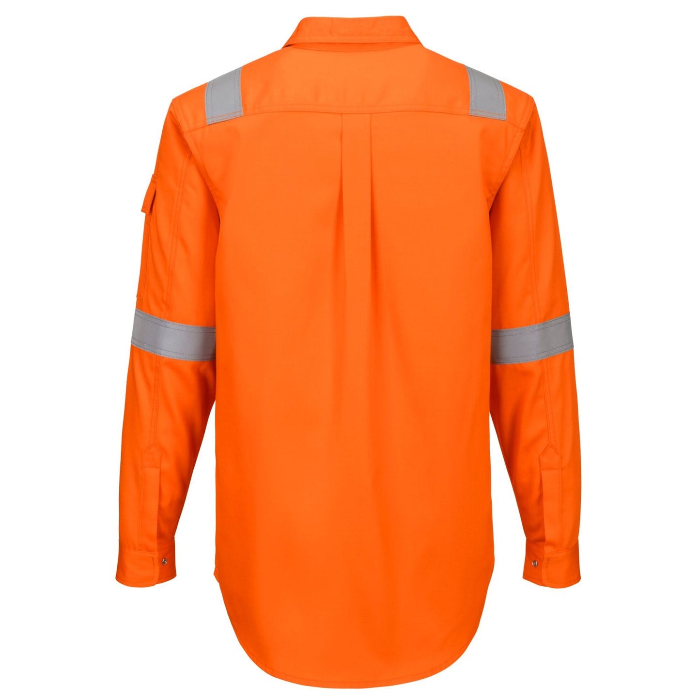 Portwest Bizflame Plus FR Overhemd FR720 lichtgewicht antistatisch reflectie vlamvertragend oranje(OR)
