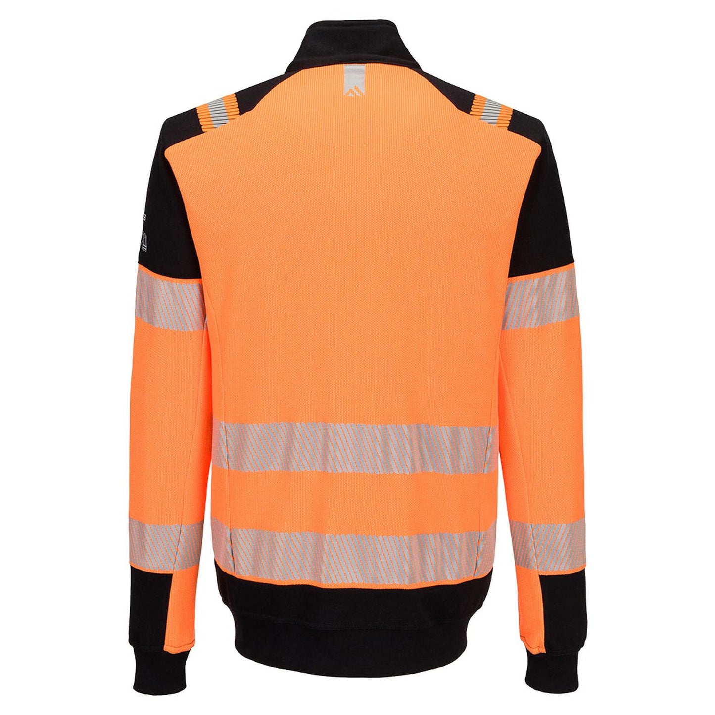 Portwest PW3 Sweatshirt FR756 PW3 Modaflame Knit HVO FR Full Zip oranje-zwart(OB)