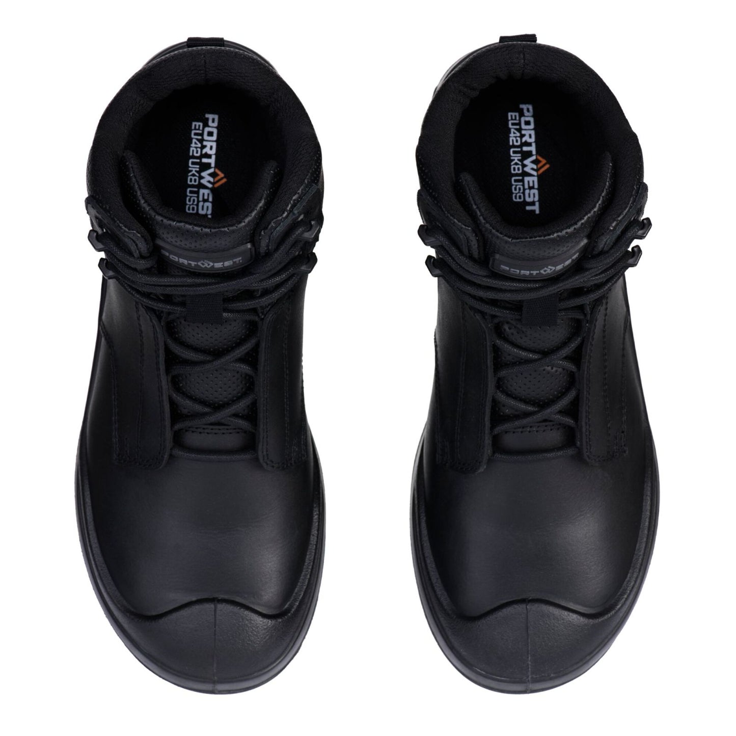 Portwest Steelite Voetbescherming Schoen FT30 staal leer S3 SC HRO HI CI LG SR zwart(BK)