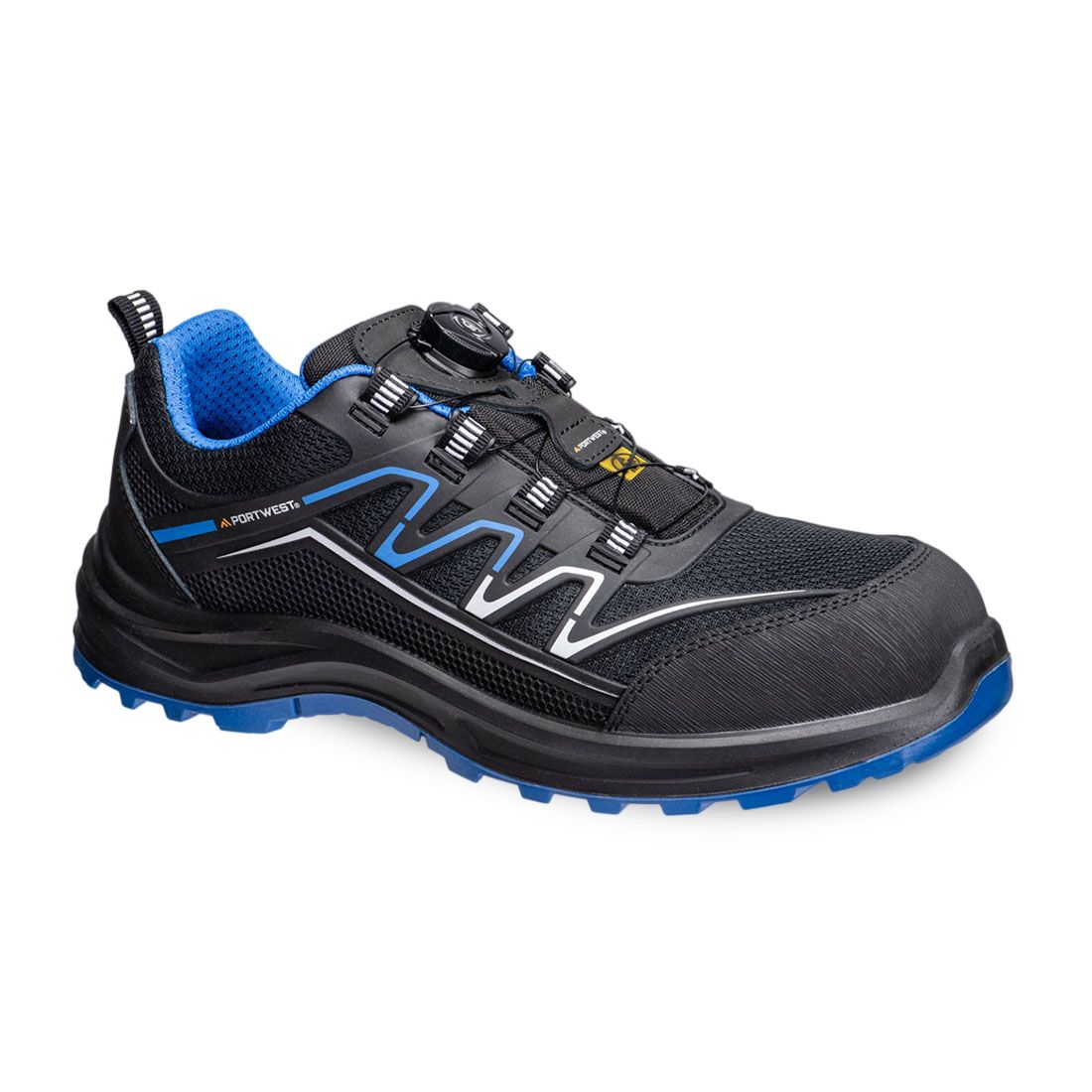 Portwest Schoenen FT32 zwart-blauw(BK)