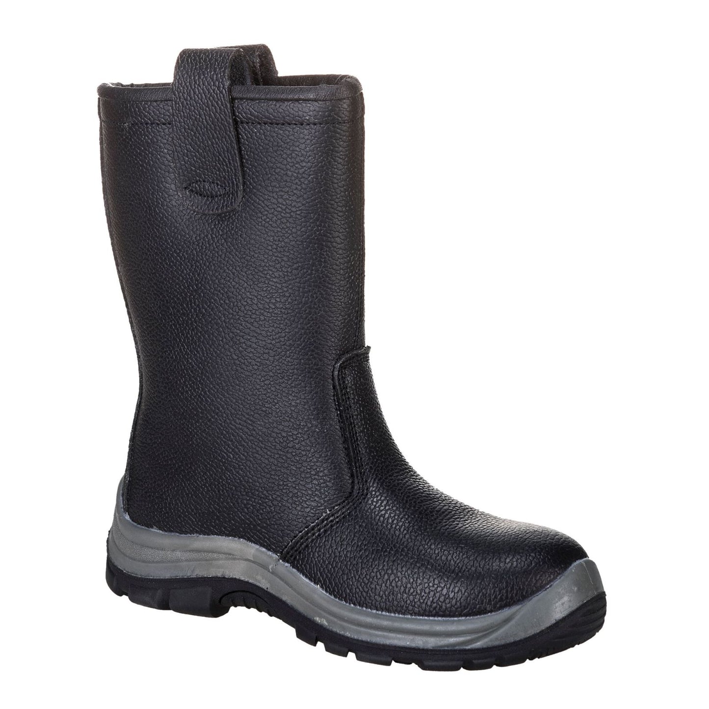Portwest Steelite Work Voetbescherming Steelite Rigger Laars S1P CI FW12 zwart(BK)