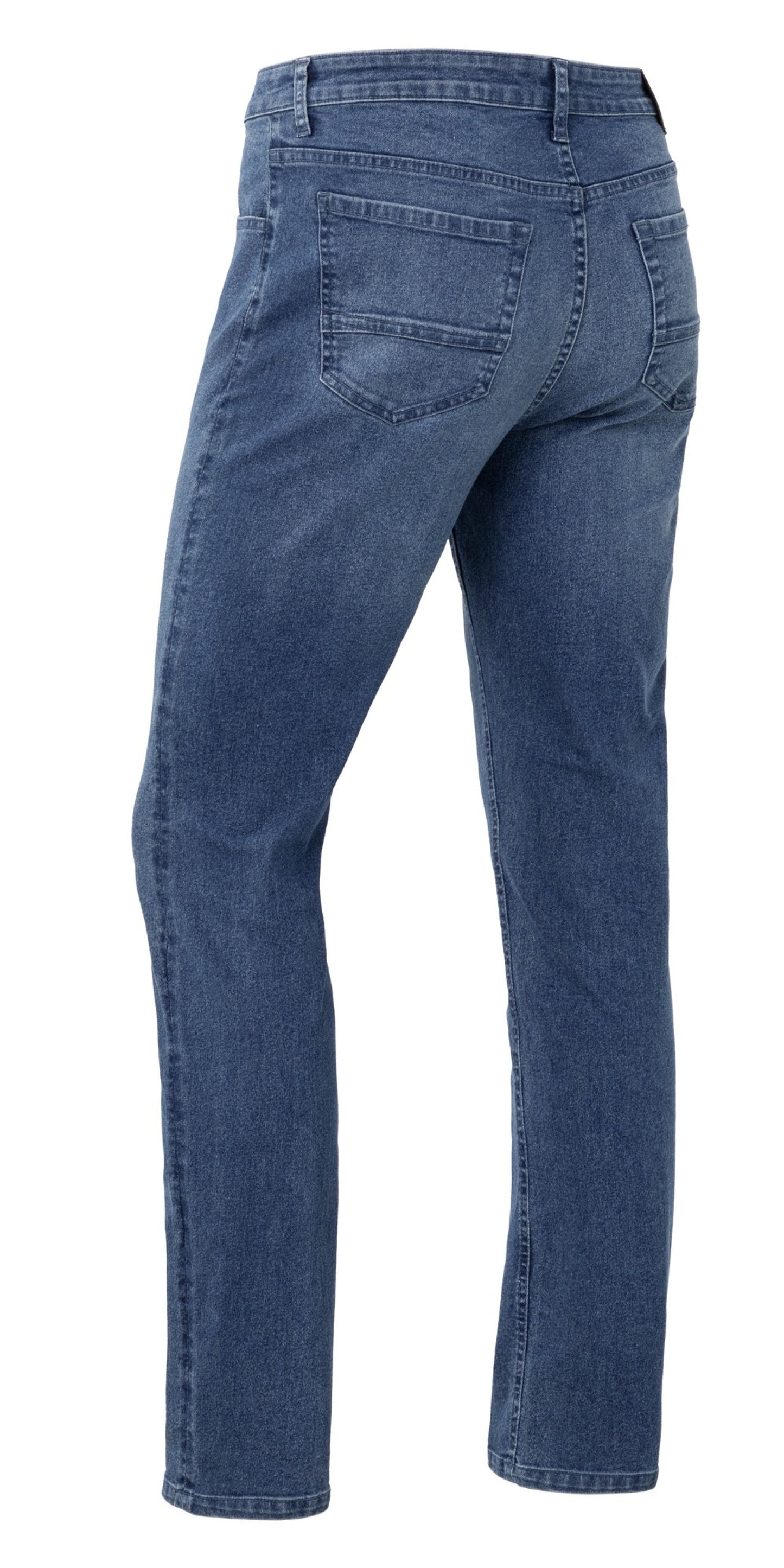 Brams Paris Never out of stock Jeans Broeken Gibson A22 stretchmid blue wash middenblauw(01L)