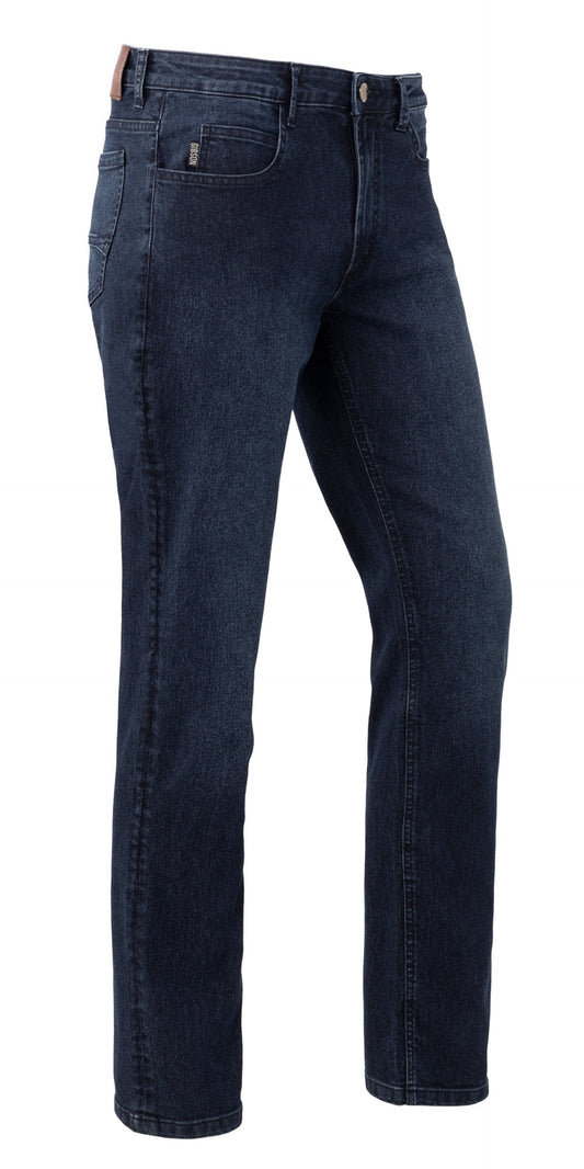 Brams Paris Never out of stock Jeans Broeken Gibson A23 stretchdark blue wash donkerblauw(01L)