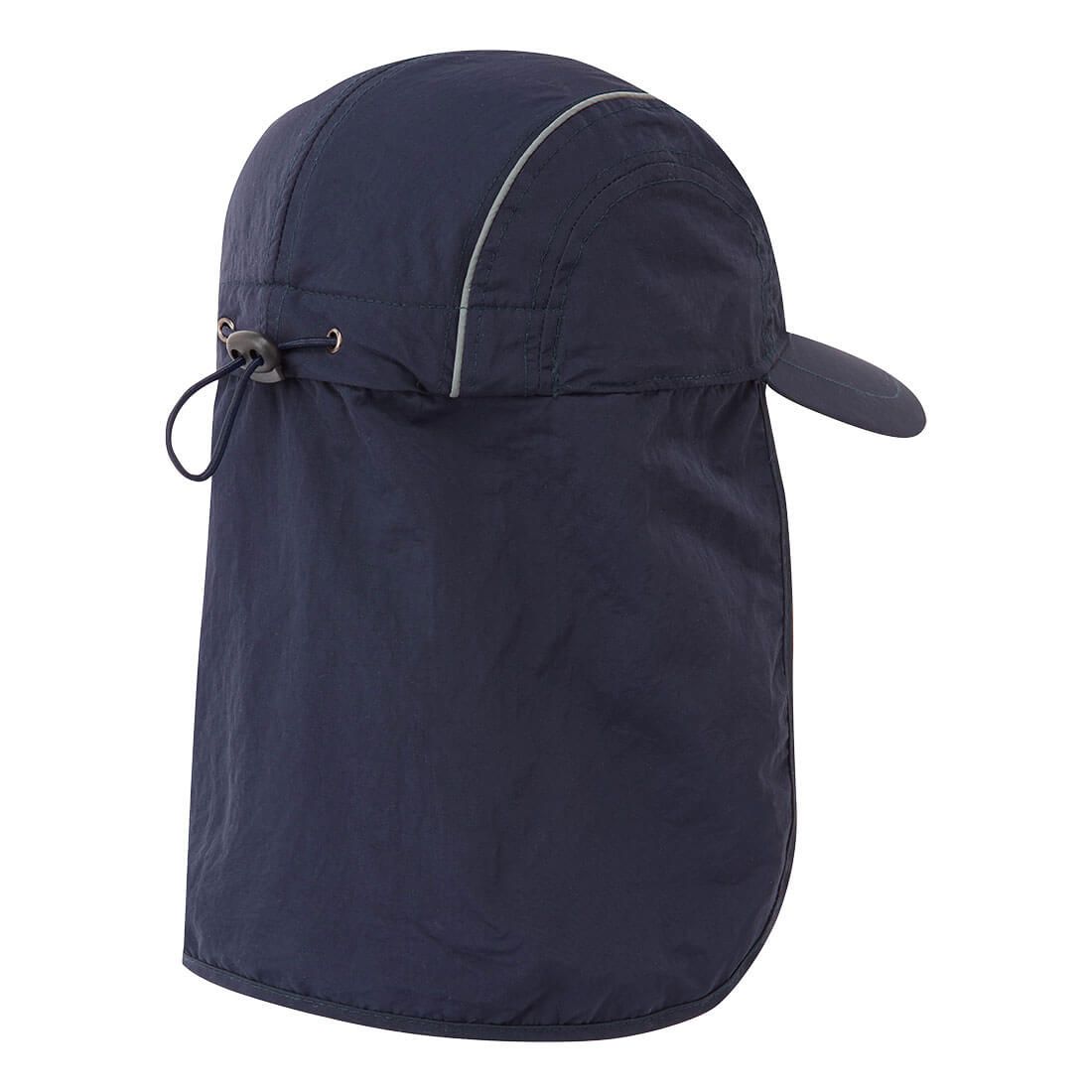 Portwest Accessoires voor Regenkleding Alle weersomstandigheden Pet HA22 Nekbescherming UV straling marineblauw(NA)
