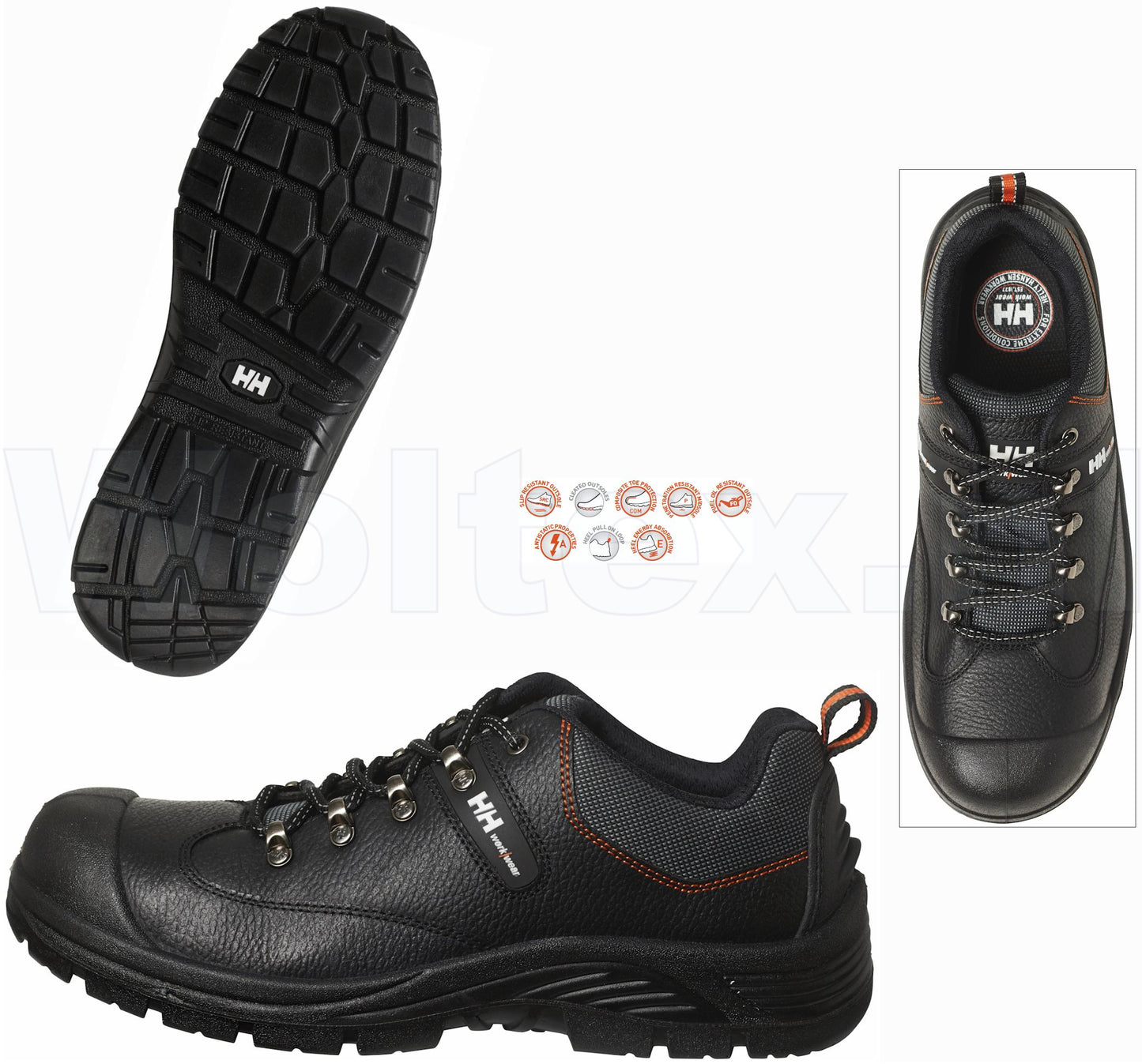 Helly Hansen Schoenen Aker 78217 Metaalvrij zwart(990)