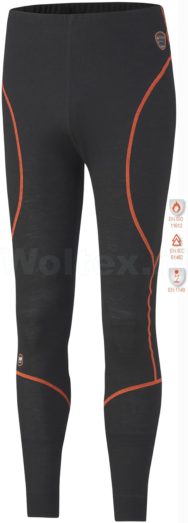 Helly Hansen Onderbroeken Fakse 75475 Vlamvertragend- antistatisch zwart(990)