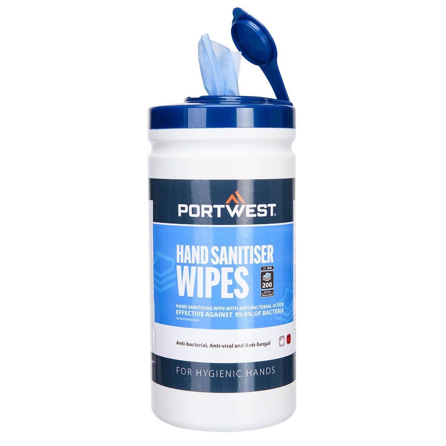 Portwest Doekjes IW40 blauw(BL)