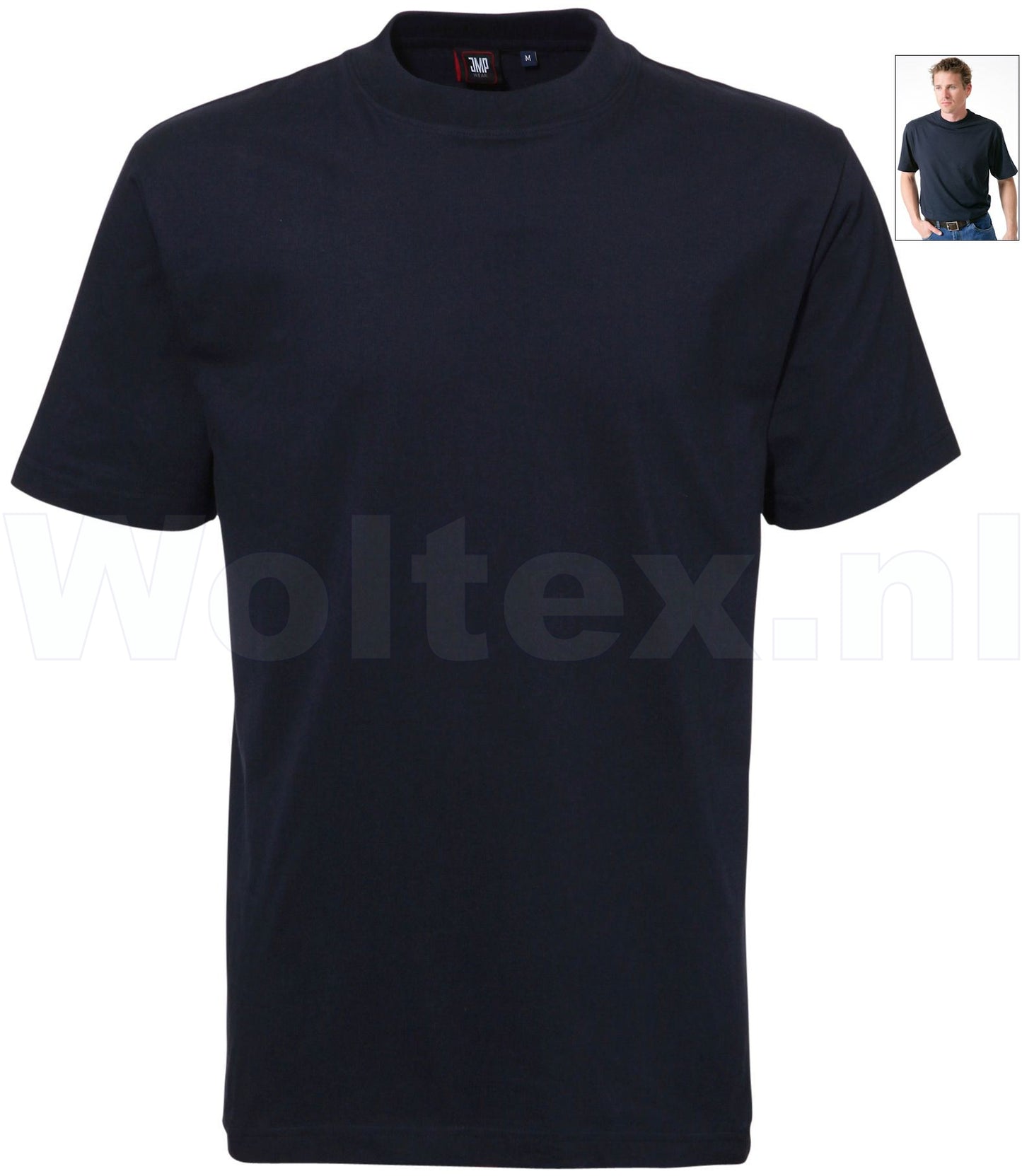 JMP Wear T-shirts Superior 2-pak donkerblauw