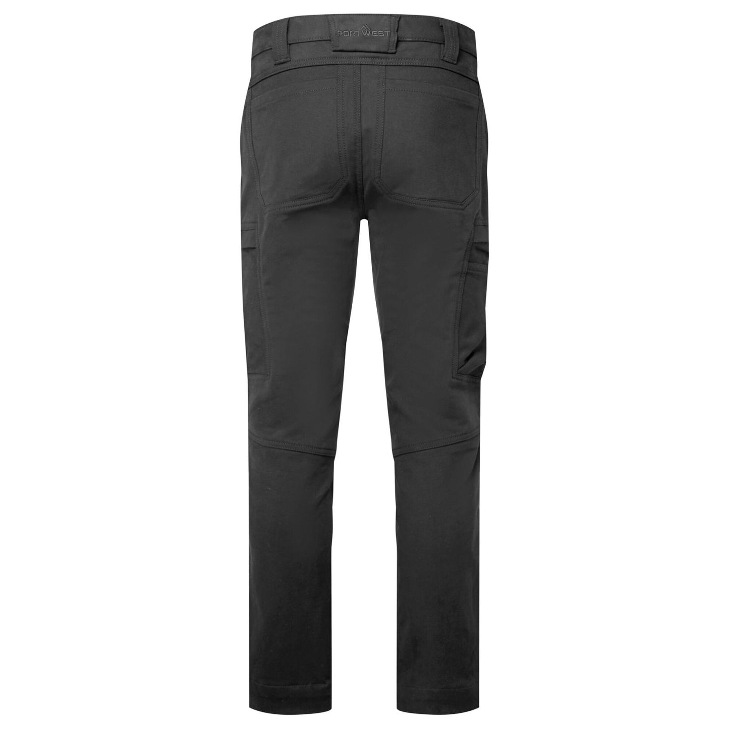 Portwest KX3 Werkkleding Winterbroek KX312 cargo slim fit dijbeenzakken zwart(BK)
