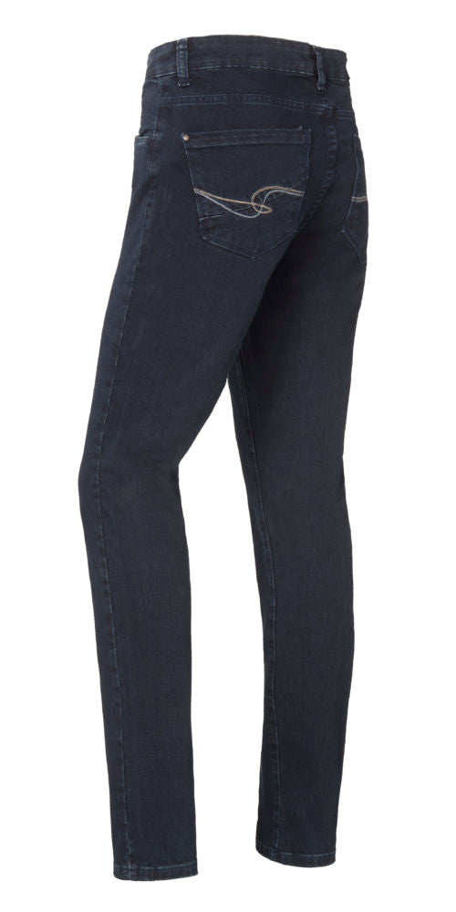 Brams Paris Never out of stock Jeans Broeken Lily C24 Stretch diep donkerblauw-denim(001)