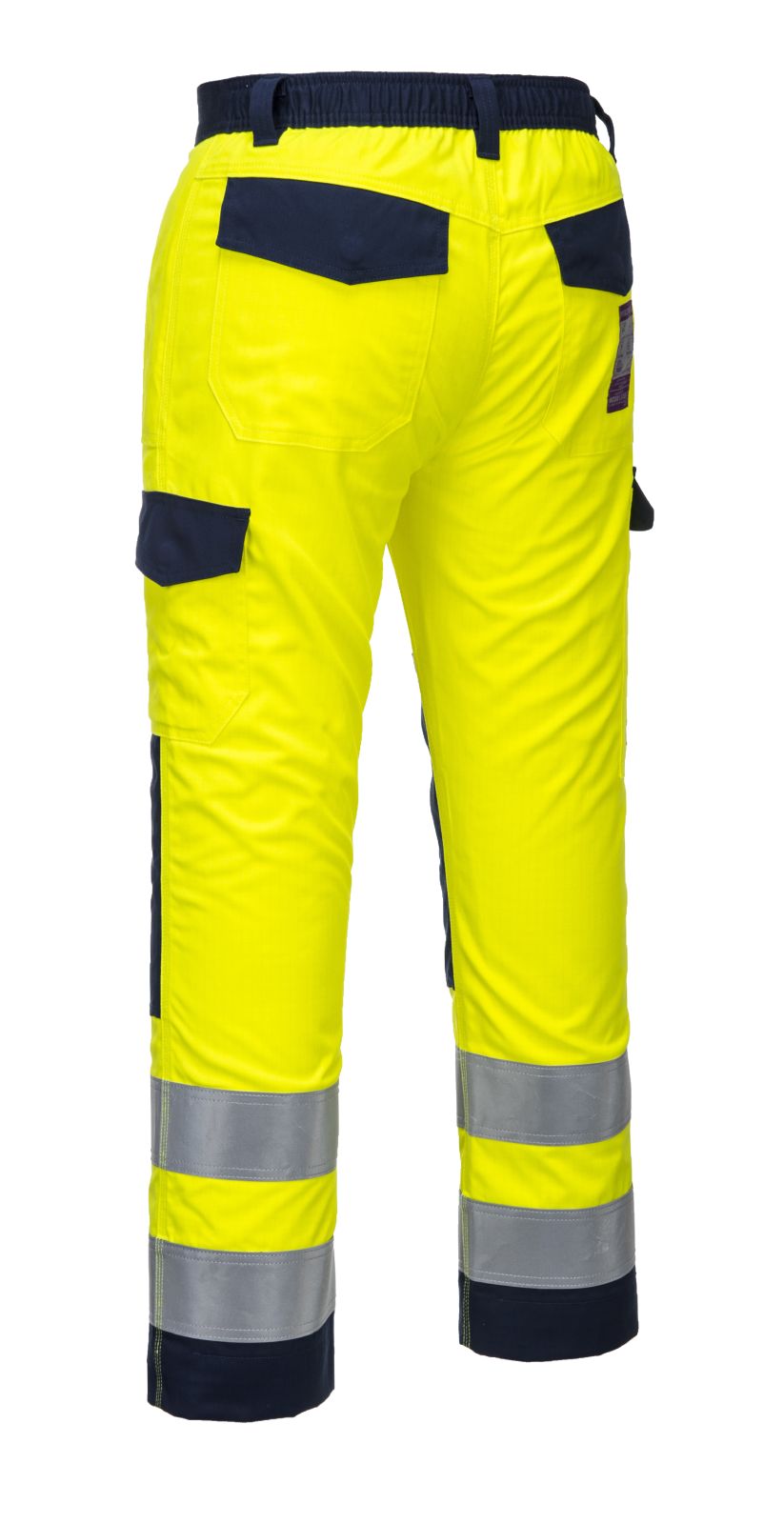 Portwest Broeken MV46 geel-marineblauw(YN)