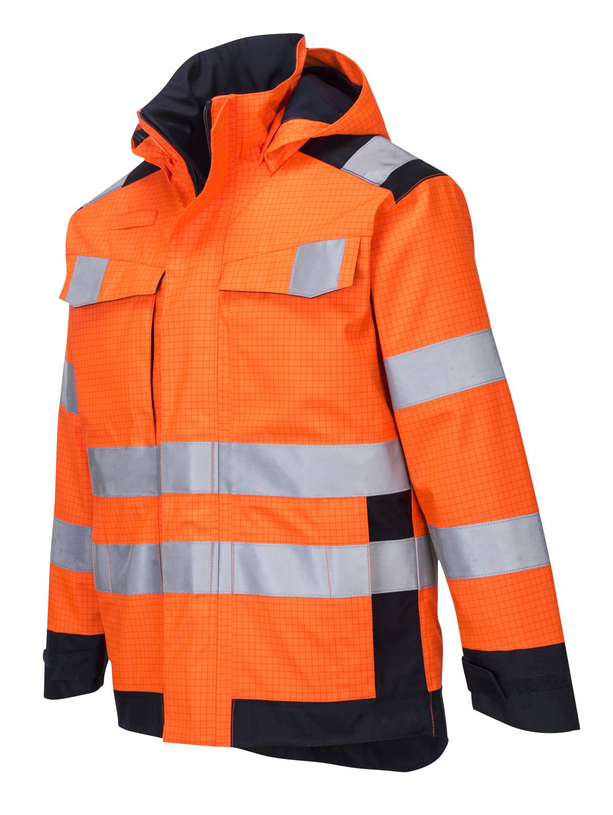 Portwest Jassen MV70 Multinorm ARC bescherming oranje-marineblauw(ON)