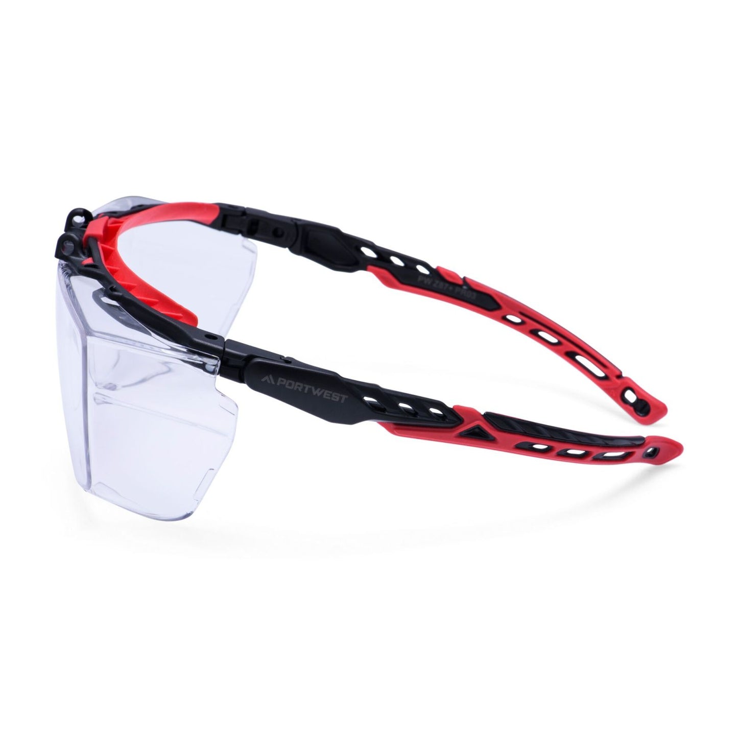 Portwest PBM's Oogbescherming Overzetbril PR03 Extra OTG blank(CL)