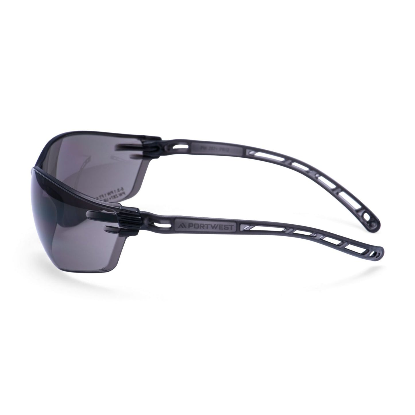 Portwest Veiligheidsbril PR12 Air Safety rookgrijs(SK)