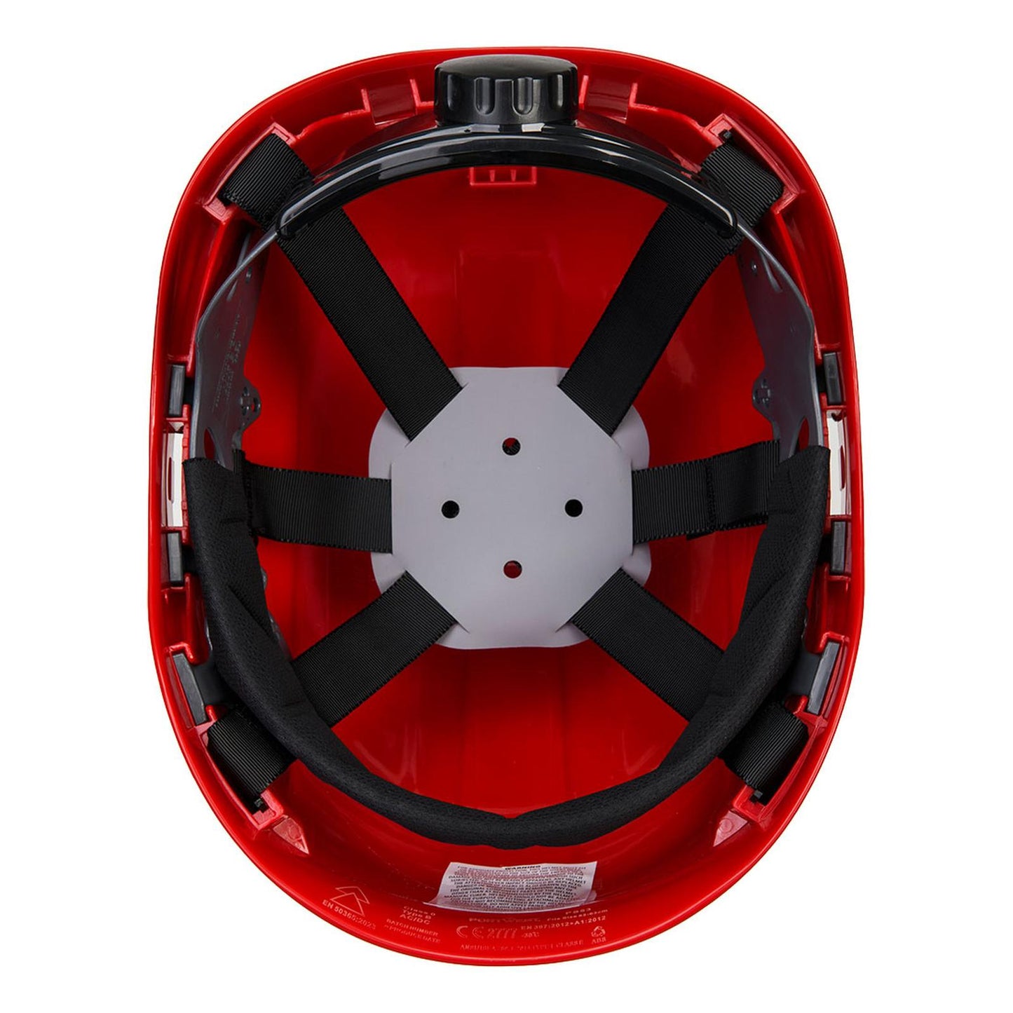 Portwest Hoofdbescherming Hoofdbescherming Helm PS53 Hoogte Endurance rood(RE)