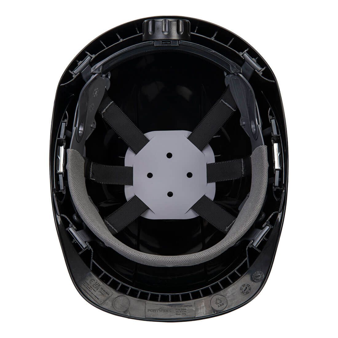 Portwest PBM's Hoofdbescherming Helm PS55 Endurance zwart(BK)
