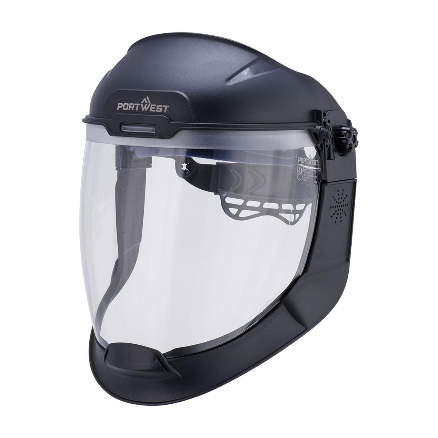 Portwest Hoofdbescherming Kits Oogbescherming Voorhoofdbeschermer PS98 Viezier Hoofd-Oog-Oorbescherming blank(CL)