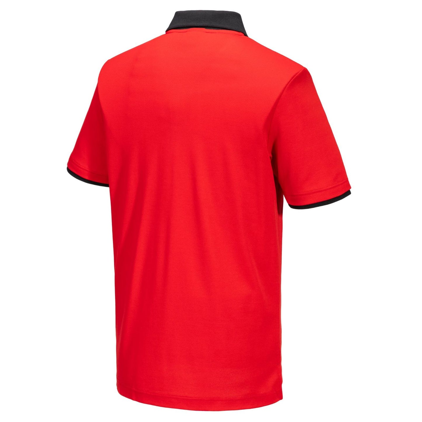 Portwest Polo's PW210 rood-zwart(RB)