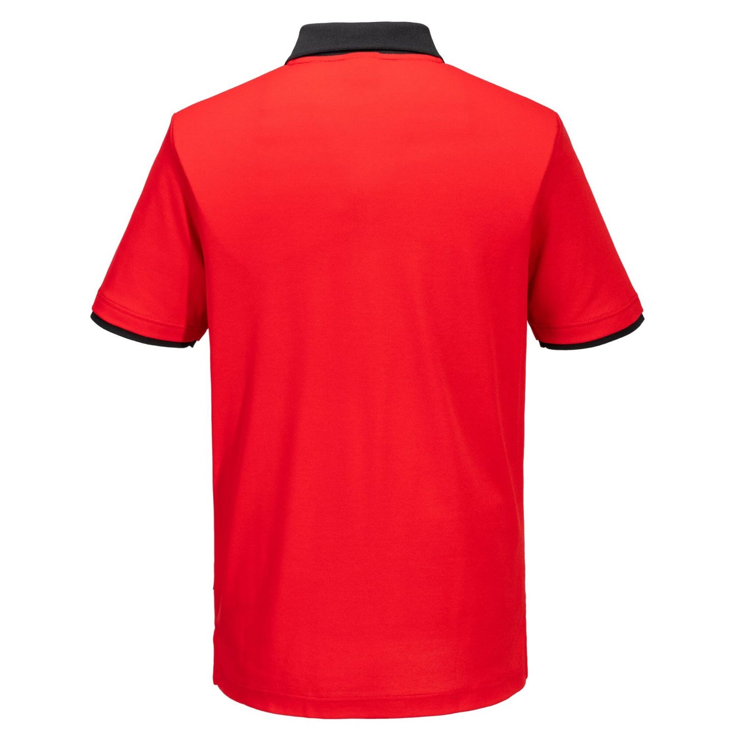 Portwest Polo's PW210 rood-zwart(RB)