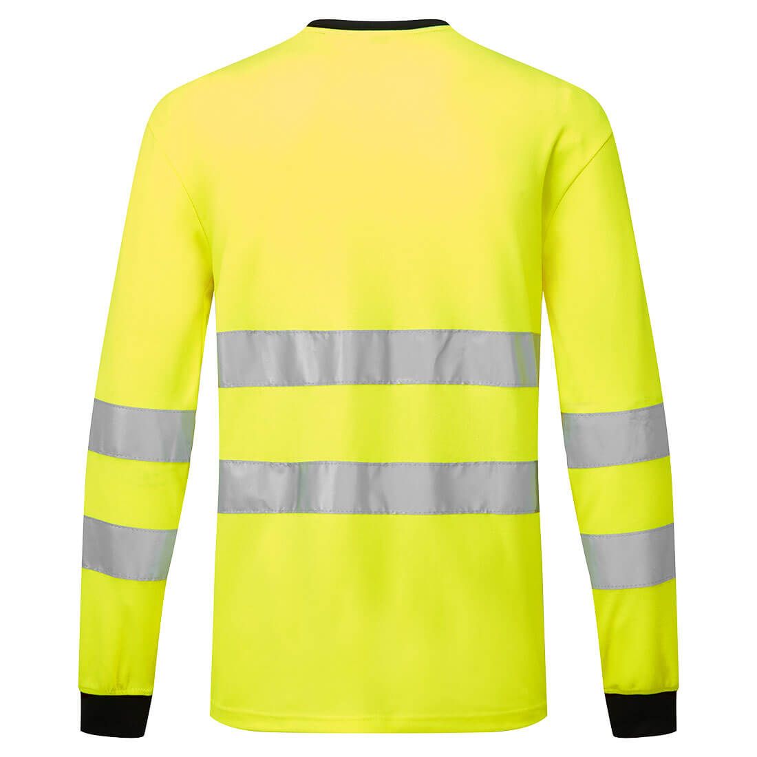 Portwest PW2 HiVis T-shirt PW221 L/M HiVis geel-zwart(YB)