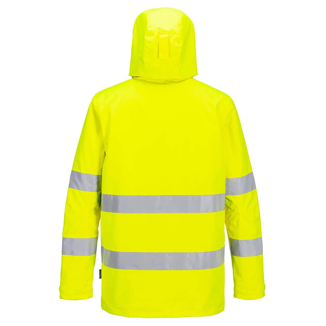 Portwest PW2 HiVis Regenjack PW265 Hi-Vis geel-zwart(YB)
