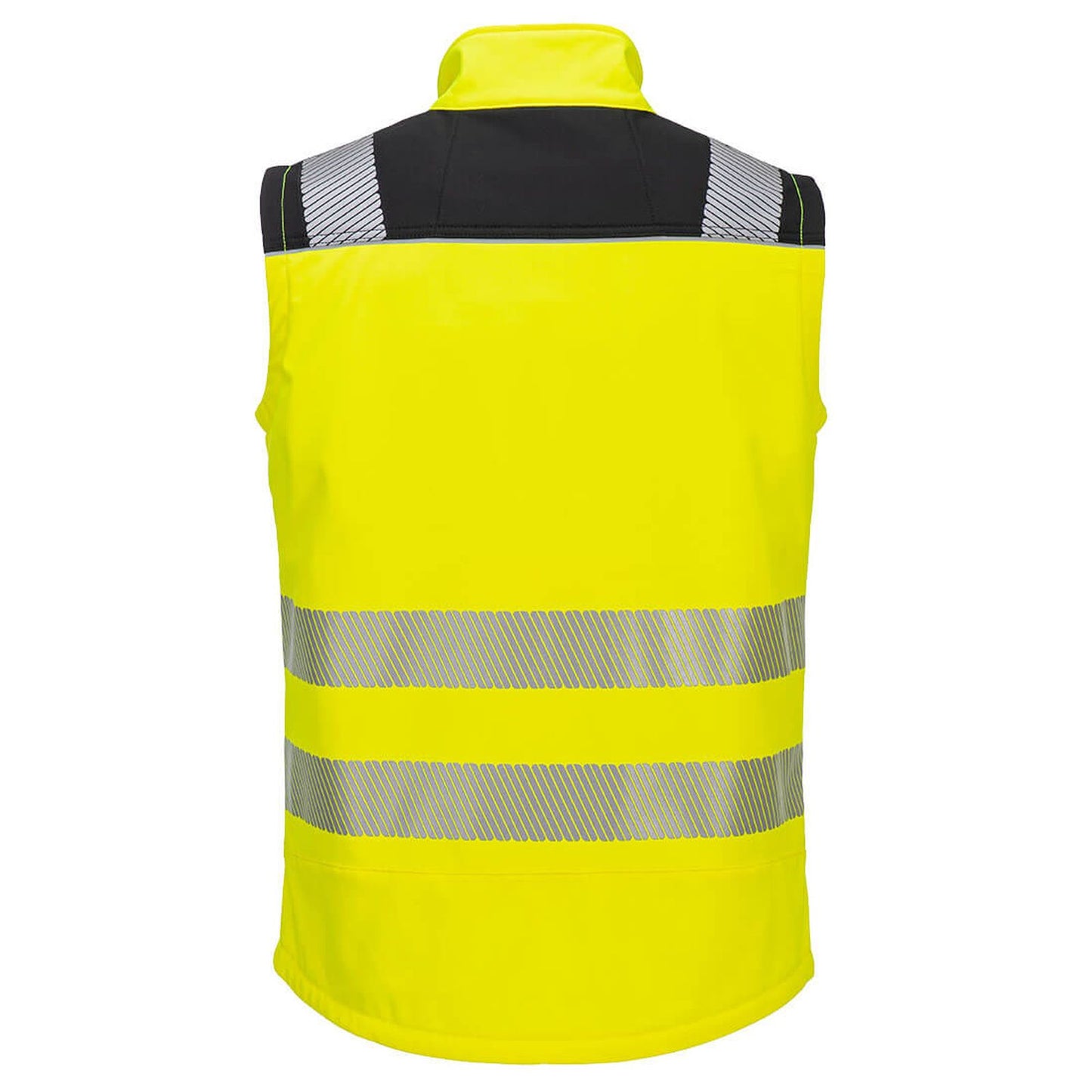 Portwest PW3 Hoge zichtbaarheid Bodywarmer PW325 Gilet (3L) HiVis Softshell geel-zwart(YB)