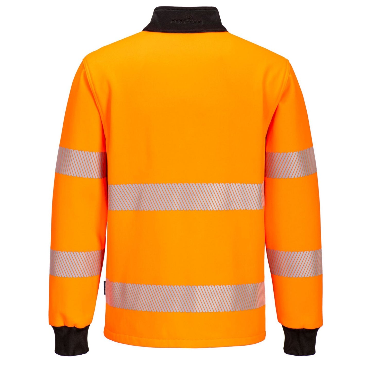 Portwest PW3 Sweatshirt PW326 1/4 rits HiVis oranje-zwart(OB)