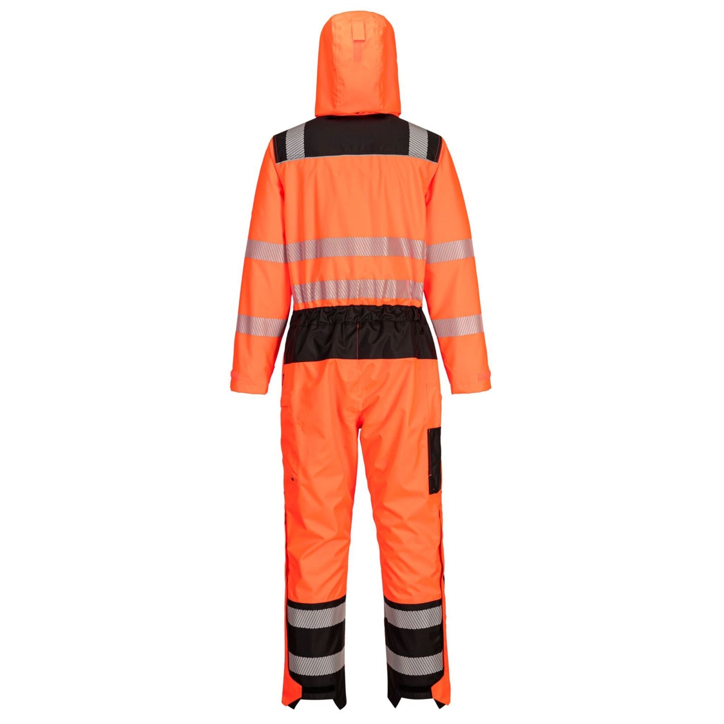 Portwest PW3 Regenoveralls PW355 oranje-zwart(OB)