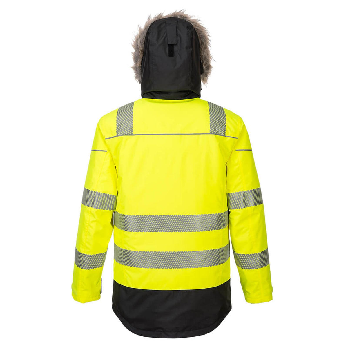 Portwest PW3 PW3 Hi-Vis Winter Parka PW369 geel-zwart(YB)