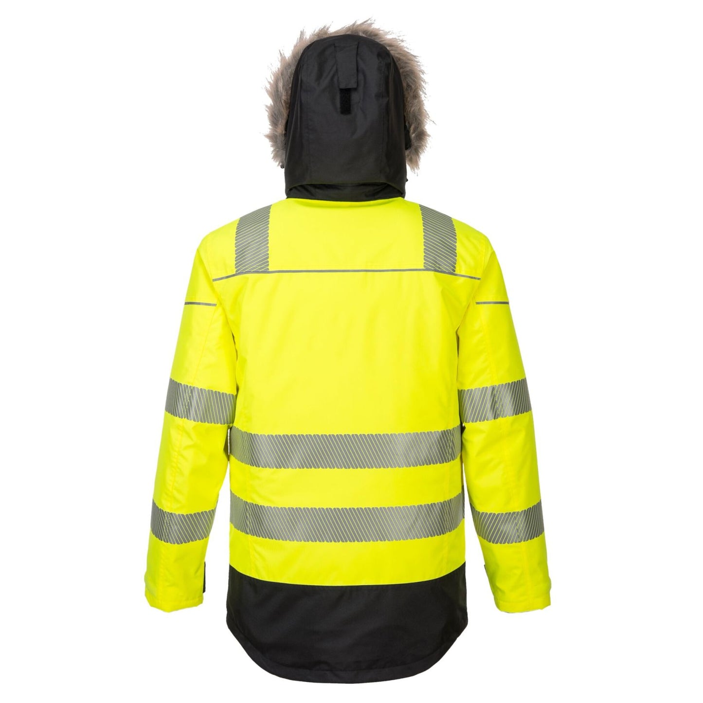 Portwest PW3 PW3 Hi-Vis Winter Parka PW369 geel-zwart(YB)