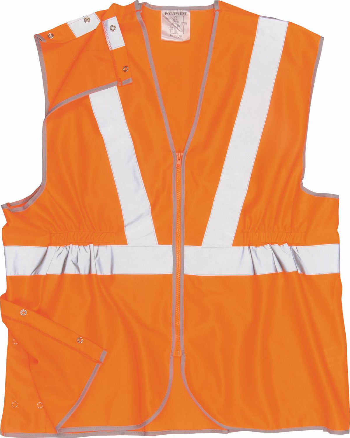 Portwest Vesten RT20 HiVis Lang model oranje(OR)