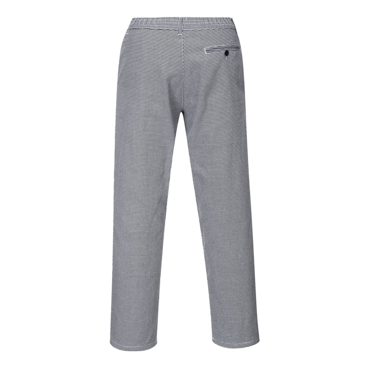 Portwest Broeken S068 houndstooth zwart-wit(HT)