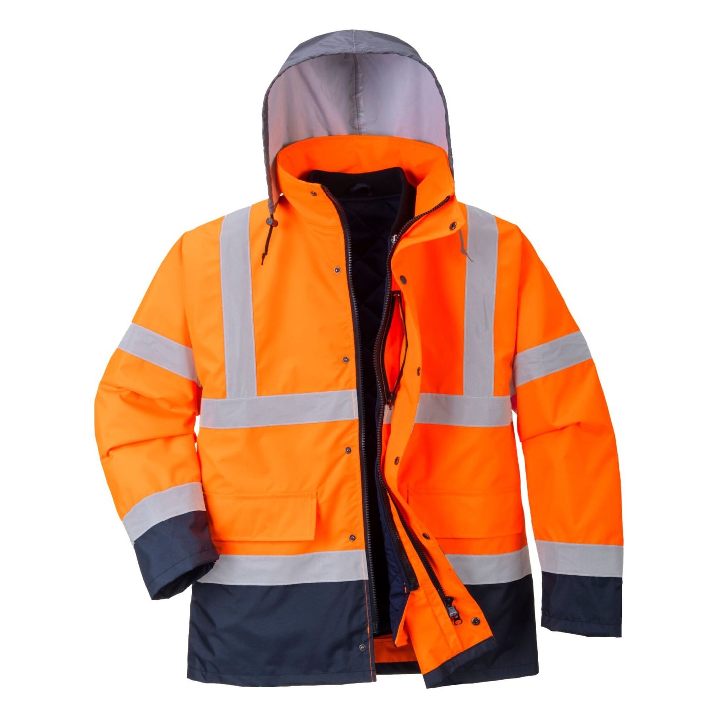 Portwest Jassen S471 oranje-marineblauw(ON)