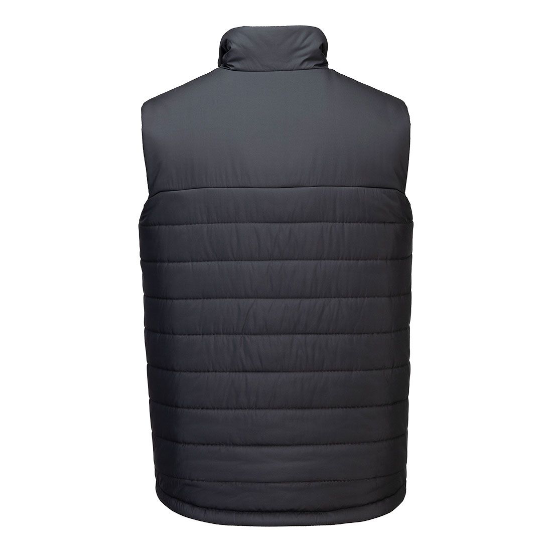 Portwest Klassieke Regenkleding Alle Weersomstandigheden Gilet S606 professioneel gevoerd baffle metaalgrijs(MG)