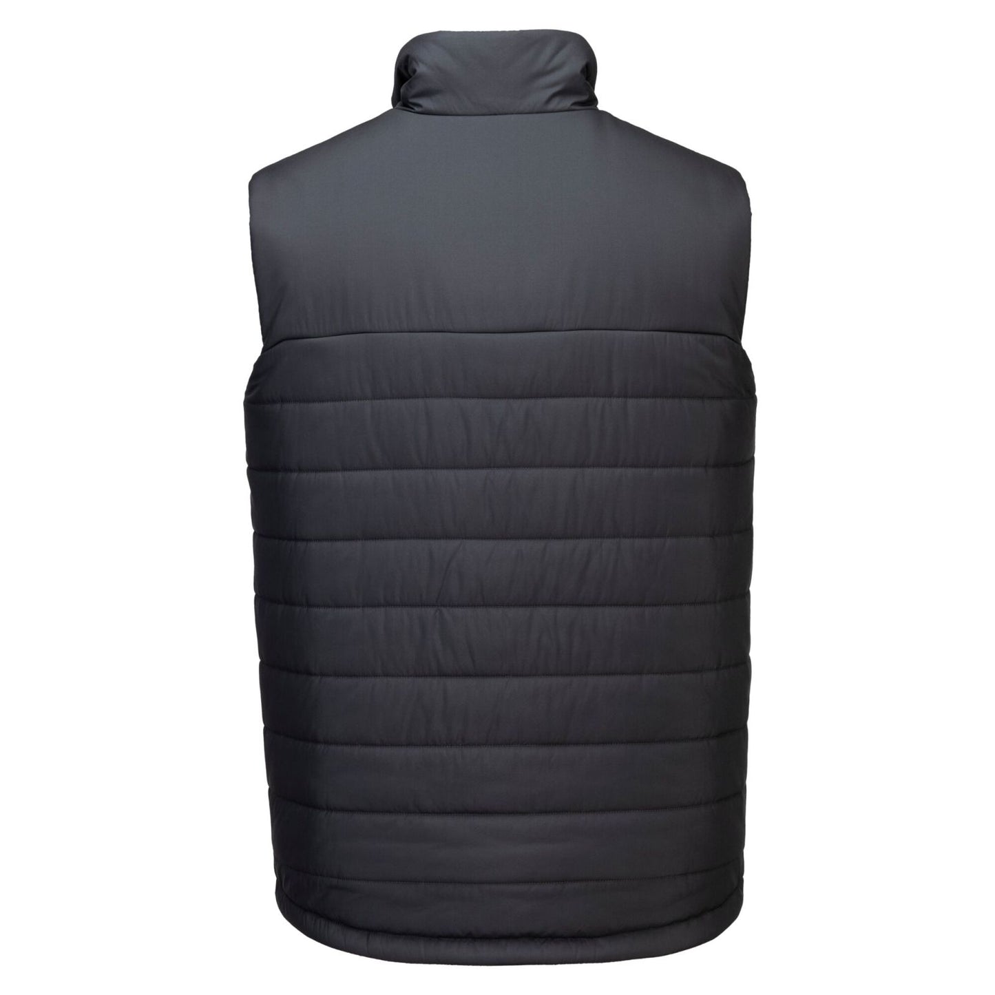 Portwest Klassieke Regenkleding Alle Weersomstandigheden Gilet S606 professioneel gevoerd baffle metaalgrijs(MG)