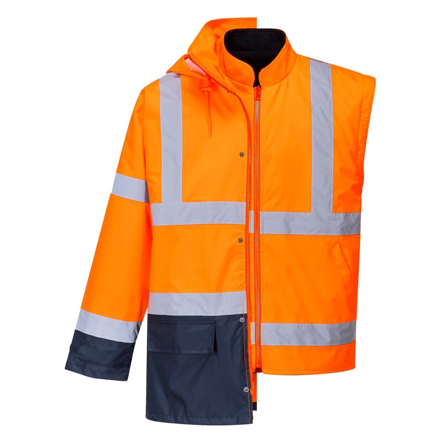 Portwest Jassen S768 oranje-marineblauw(ON)