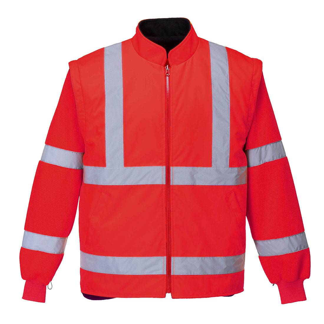 Portwest Jassen S768 rood-marineblauw(RN)