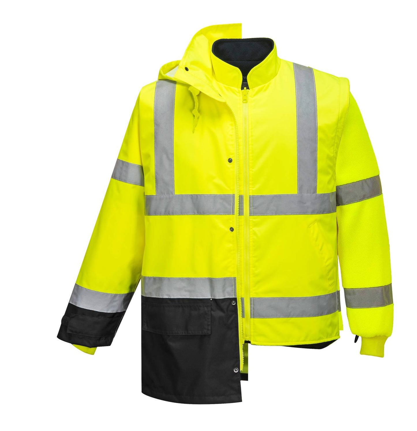 Portwest Jassen S768 geel-zwart(YB)