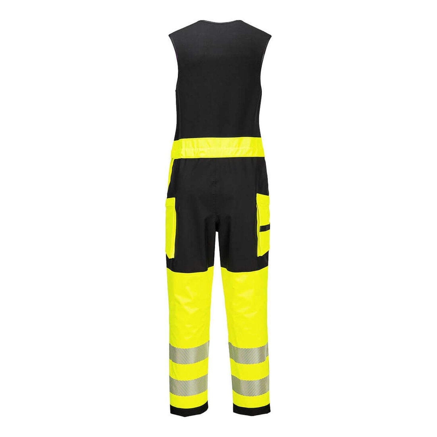 Portwest PW3 Hoge zichtbaarheid Tuinbroek T150 Hi-Vis regenbestendig (3L) geel-zwart(YB)