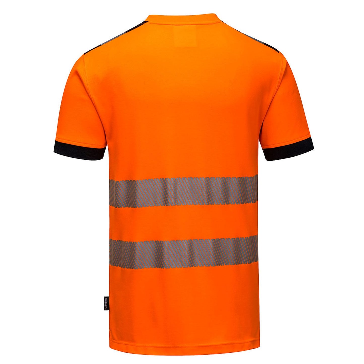 Portwest PW3 T-shirts T181 HiVis UPF35+ UV oranje-zwart(OB)