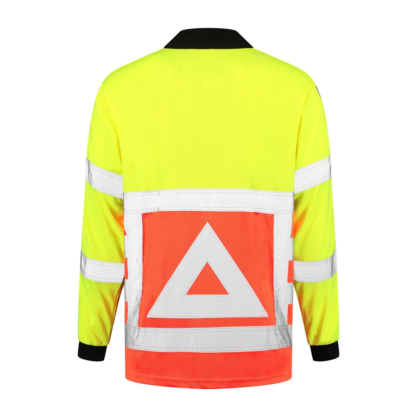 Noname High Visibility Poloshirt VKPLMRWS100 geel-oranje(GEELORANJE)