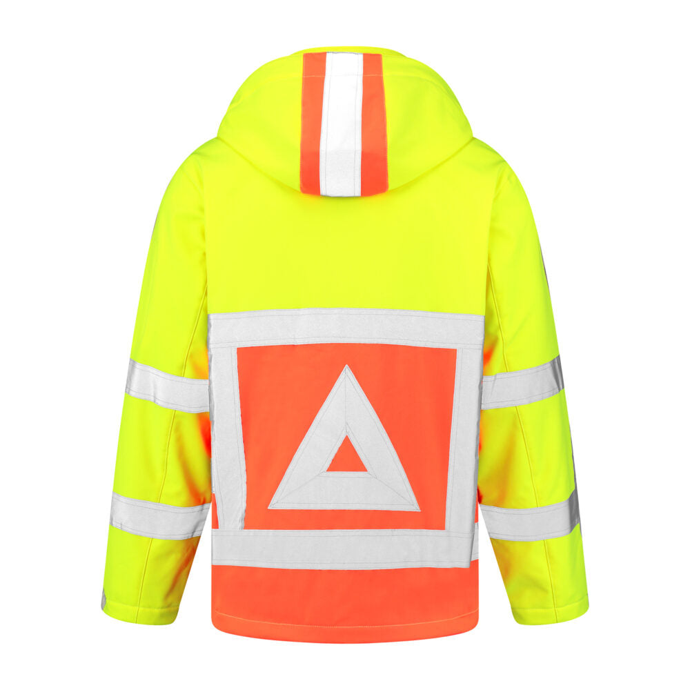 Noname High Visibility Softshelljas VKSSRWS100 geel-oranje(GEELORANJE)